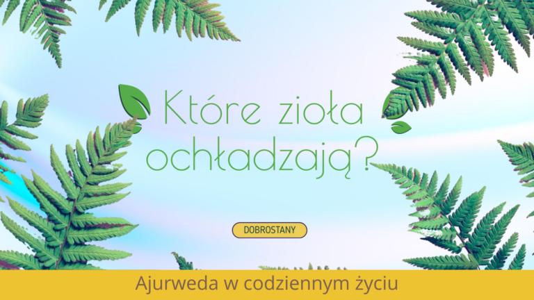 zioła ochładzające